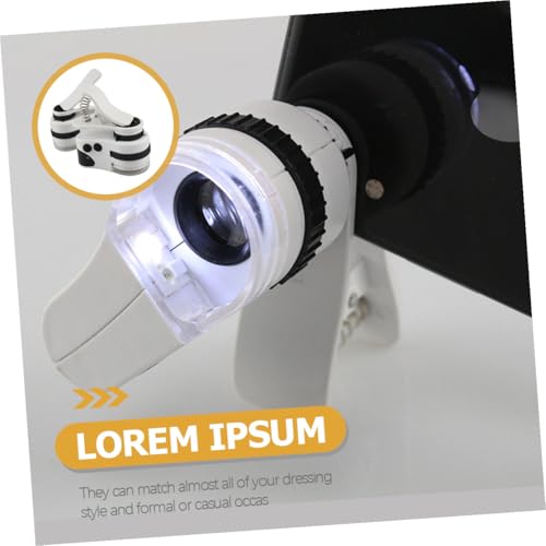 Microscope pour smartphone à LED pour inspection de bijoux et de devises - 4