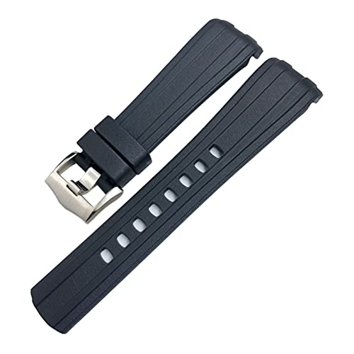 Bracelet de montre en caoutchouc 19mm 20mm 21mm 22mm pour Omega 300