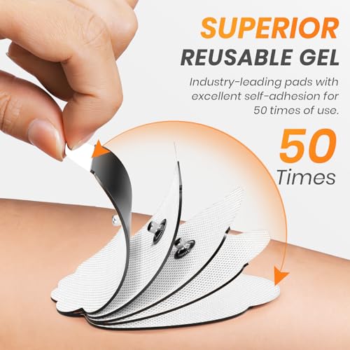 AVCOO 3-in-1 TENS Unit Muscle Stimulator with 24 Modes, 30 Intensities EMS Massage Machine for Shoulder, Back Pain Relief Therapy, Dual-Channel Electronic Pulse Massager with Type-C Port, 10 Pads