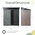 OC Orange-Casual 5 x 3 FT Outdoor Storage Shed, Metal Garden Tool Shed, Outside Sheds & Outdoor Storage Galvanized Steel w/Lockable Door for Backyard, Patio, Lawn, Brown