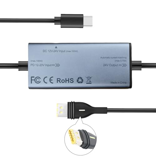 Huachuang Cable de alimentación USB C S11 PD compatible con Resmed AirSense 11/S11/Airmini/AutoSet/Elite/CPAP AirSense 11 convertidor de corriente continua