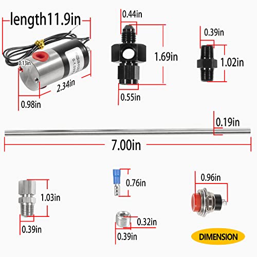 16030-4An Line Purge Valve Kit Designed To Purge Air Or Gas At Solenoid In Line #TOP5
