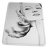 rita hayworth gilda dress Anti-Rutsch-Gummibasis - Mausmatte im unteren Anti-Rutsch-Design. Bei Verwendung der Maus rutscht oder bewegt sich das Mauspad nicht. Perfekter mobiler Raum für ein Spiel oder ein Büro. Mauspad mit Naturkautschuk-Material, langlebig, kann für viele Jahre verwendet werden.