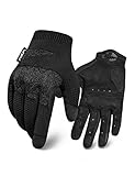 VXW Motorcycle Gloves for Men Women Breathable Stretchy Full Finger Touch Screen Dirt Bike Gloves Ro