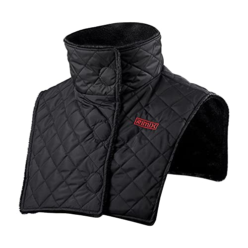 Nackenwärmer Motorrad, Halswärmer Motorrad, Motorrad Nackenwärmer, Nackenwindschutz, Winter Halswärmer, Warmhalteweste für Outdoor, Sportarten zum Reiten, Spazierengehen, Pendeln, Bergsteigen, Schwar