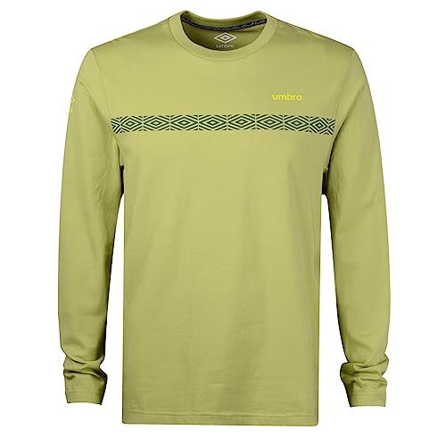Umbro t-shirt à manches longues homme Diamond Run chemise sport running respirante