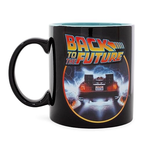 Taza de cerámica Back To The Future DeLorean 20 oz miniatura 2