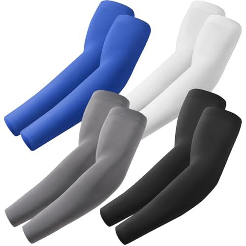 Image of ROXUN Arm Sleeves Cooling UV Sun Protection Sport Compression for Men Women | UPF50,Seamless cover arms,Tattoo-covering,Lightweight & breathable,daily wear,Outdoor work,Basketball Baseball,Mangas