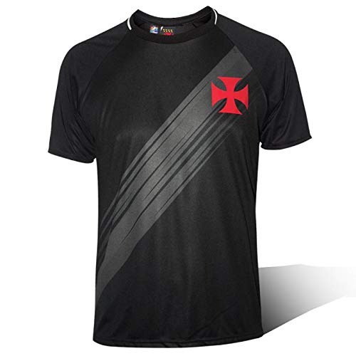 Camisa Braziline Infantil Vasco Honda - Preto
