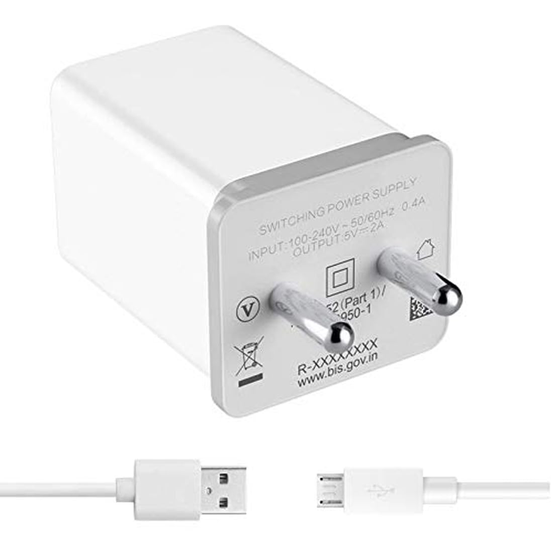 Mh Brand Fast Charger For Oppo A3 A12 / A 12 F9, A5, A5S, F7, F3, F5 Charger Original Adapter Like Wall Charger | Android Usb Charger With 1 Meter Micro Usb Charging Data Cable, White (B0CRB96YH8) Amazon Price History, Amazon Price Tracker