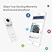 Insta360 Nano 360 Degree Camera VR 3D Panoramic Point and Shoot Digital Video Cameras 3K HD Dual Wide Angle Fisheye Lens for iPhone 7, 7 Plus and all iPhone 6 series, 360 Live on Facebook- Pearl White