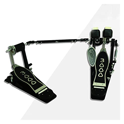 KESHUO Hammer Doppelkette Trommelsatz Doppelpedal Doppelhammer Schlagzeug Pedal Trainer
