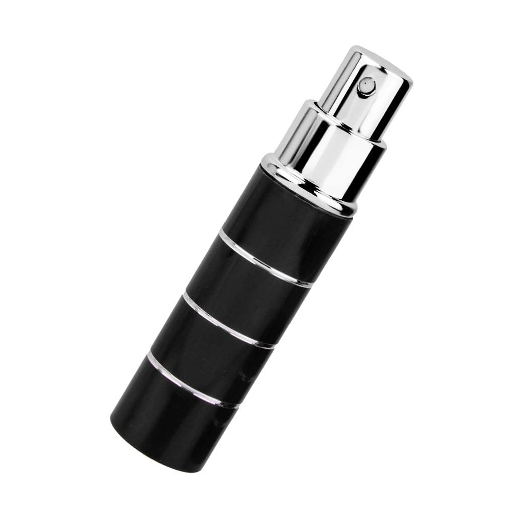 3xPortable Mini Empty Refillable Perfume Atomizer Bottle Spray Case Black| Streetwear | Aesthetic | Casual-image-22