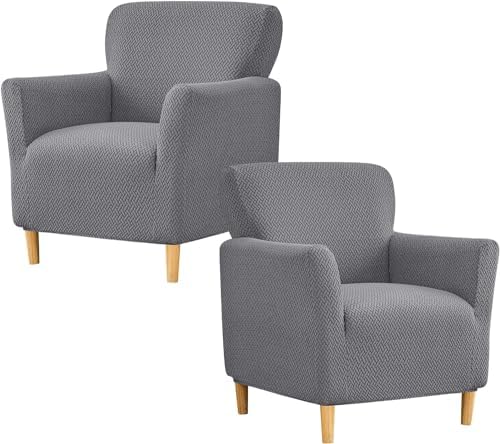 MCNDSI Banquet Armchair Slipcovers Armchair Slipcovers Chair Cover Velvet Armchair Sofa Slipcovers Removable Couch Covers For Living Room Home Decoration (Color : #1, Size : 1pc)