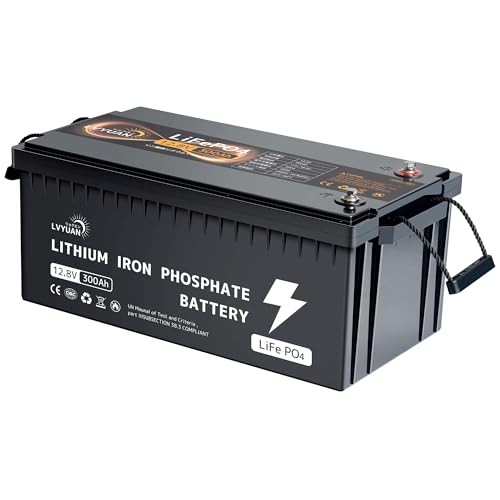 Amazon | 【Grade-Aセル・200A BMS・5年保証】LVYUAN 12.8V 300AH リン