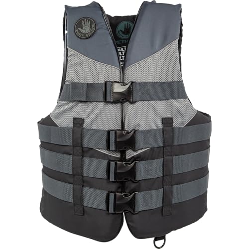 Image of Body Glove Method Nylon U.S. Coast Guard Approved Life Jacket PFD-Black-L /XL