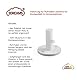 3DREAMS 4er Set Rührhaken Halterung zum Schrauben für z.B. Rührbesen-Schneebesen Knethaken Flexi-Rührer Passend für KitchenAid & Kitchen-Aid-Mini Hook 4er Set KA-2S Weiss