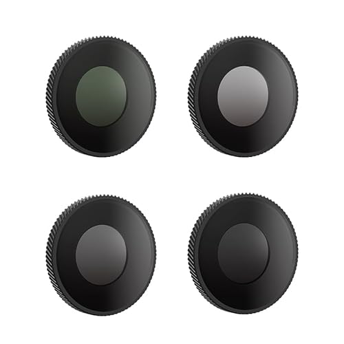 Osmo Action 5 Pro/Action 4 対応 防水 レンズフィルター Osmo Action 5 Pro/4 用 ND4 8 16 32 UV CPL ND フィルター セット カメラアクセサリー(ND8+16+32+CPL)
