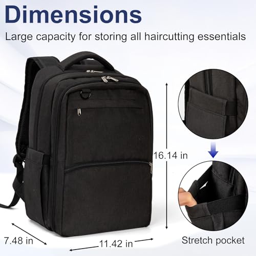 GDNasist Barber Backpack with Insulated Pocket