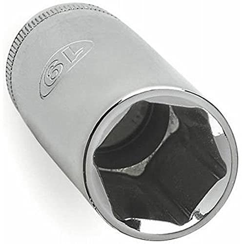 Standard Plumbing Supply 36132 APEX TOOL GROUP-ASIA Master Mechanic 6 Point 1/2" Drive Deep Metric Socket, 14mm