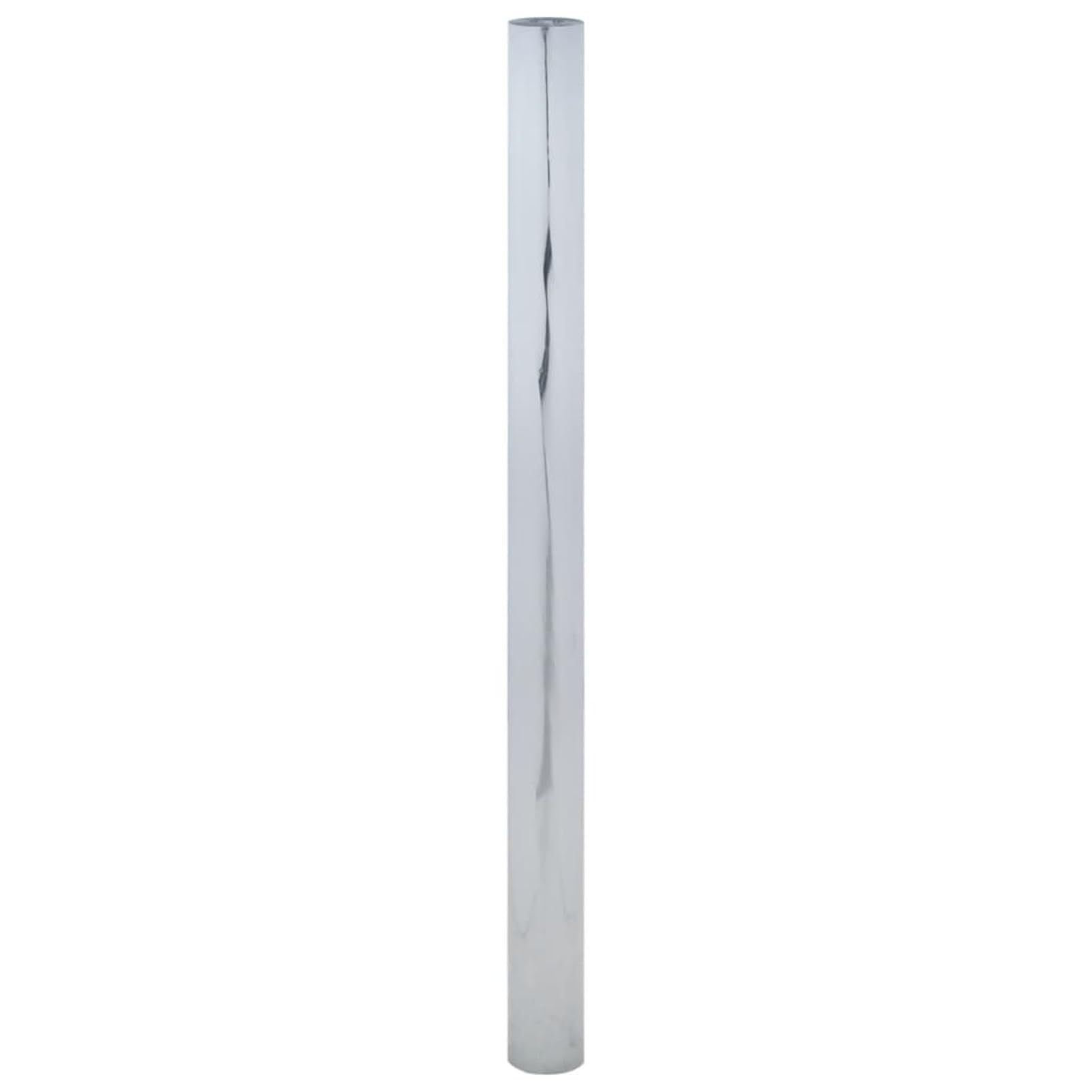 Pellicole Solari Statiche 3pz Effetto Riflettente Argento PVC-Pellicola Riflettente Finestre Anti 90% U V Pellicola Privacy Unidirezionale Controllo del Calore Adatto per Ufficio Casa