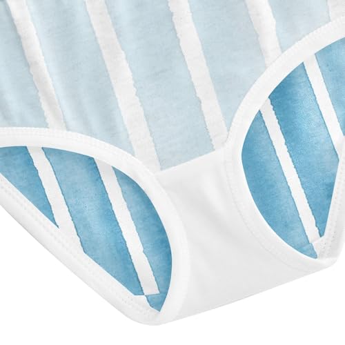 Cotton Panties Elastic Waistband Panties Organic Underpants for Baby Girls in Sizes 2T,3T, 4T, 5T, 6Y and 8Y 5