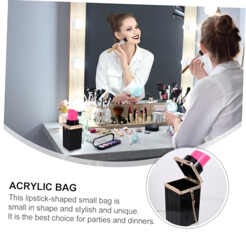 Pochette acrylique de rouge à lèvres avec endurance forte et coupe lisse