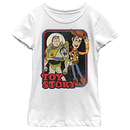 Image of Girl's Toy Story Retro Buddy Frame T-Shirt