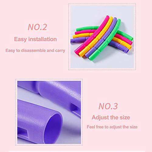 BEJOY-Toys-Exercise-Fitness-Ring-for-Hula-Hoop-Body-Building-Plastic-Children-Gymnastics-Toys-for-Playing-and-Pet-Training-for-KidsBoys-GirlsBest-Body-Fitness-Toys