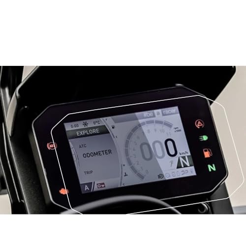 Écran anti-rayures fini les compteurs rayés film protection RSV4
