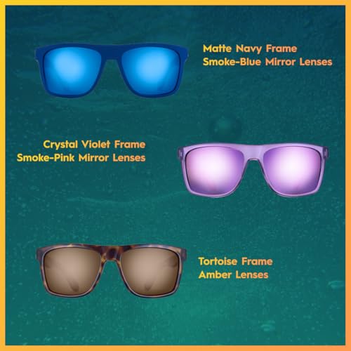 Lunettes polarisées flottantes Morada de Flying Fisherman durables - 6