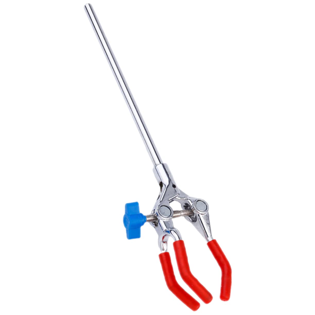 MUCKLILY Beaker Clamps 3 Prong for Flask and Test Tube Zinc Alloy Electroplating Safe for Boys and Girls Sturdy Construction