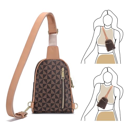 Image of INICAT Small Travel Purse,Anti Theft Crossbody Bag for Women | RFID Blocking, 8 Card Slots,Secure Back Zipper Pocket,Sling Style