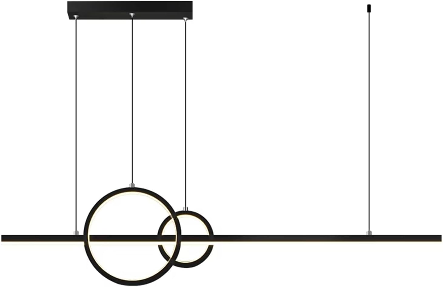 LED Chandeliers Kitchen Modern Hanging Lamp Minimalist Long Pendant Light Table Dining Room Office Hanging Lamp Black Smart Lighting,for Home Decor LED Chandeliers Kitchen Modern Hanging Lamp Minimalist Long Pendant Light Table Dining Room Office Hanging Lamp Black Smart Lighting,for Home Decor