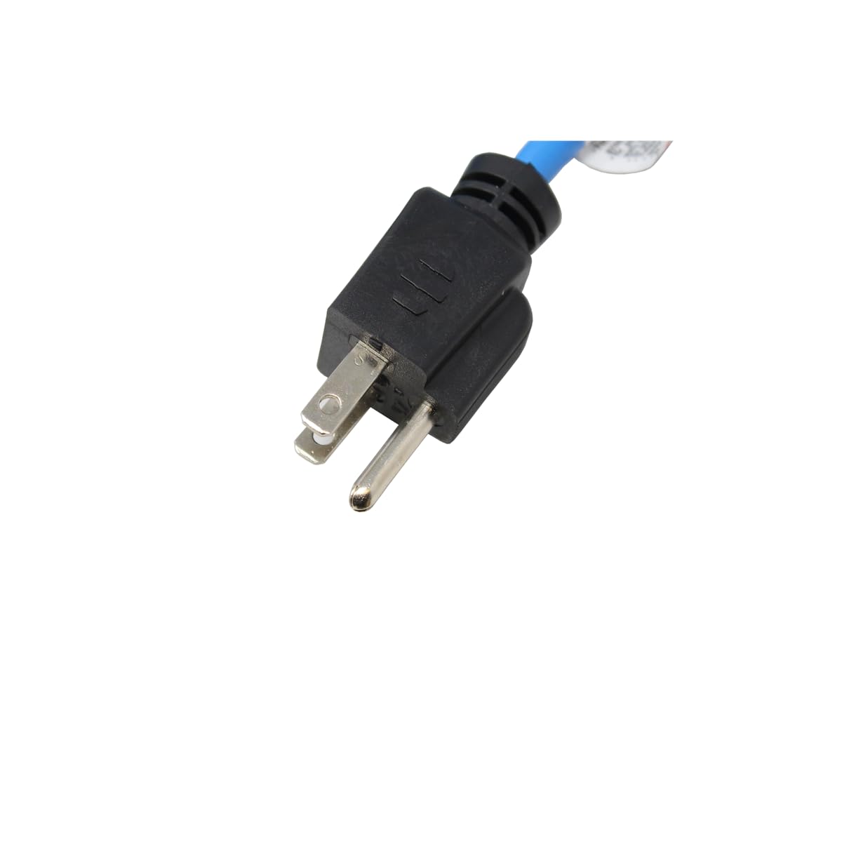 Mountain 43722 110 Volt 50' Electrical Power Cord, 16/3 Single Tap, SJTW Vinyl Construction, Double Insulated, Indoor/Outdoor, 13A, 125V, 1625W, Molded Plugs, ETL Certified and UL Listed, Blue