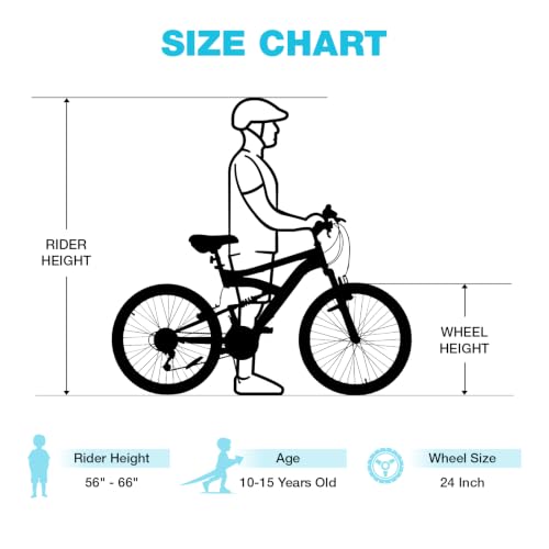Yventix 24 Inch Mountain Bike