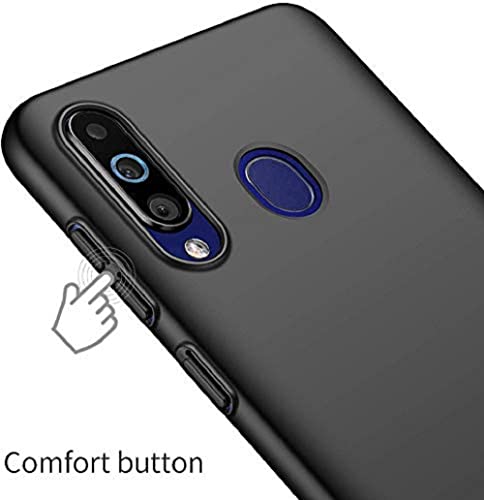 Image of Mobile Back Cover Case for Vivo U20 (Silicone Case|CameraProtection|Black SC1510)