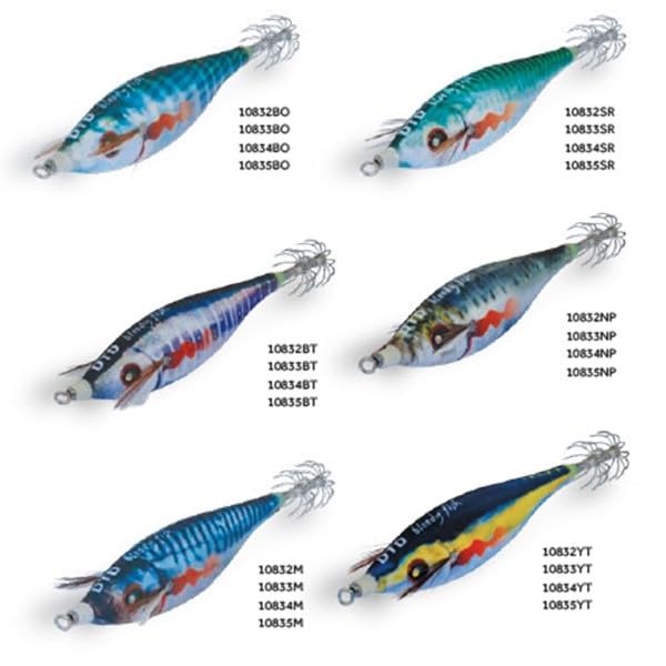 Señuelo DTD Bloody Fish Para Pesca De Calamares Y Sepias