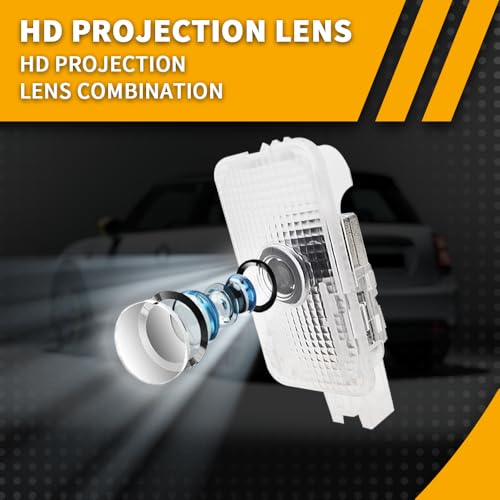 Luces de Puerta LED Proyector Logo para Legacy 2010-2021 miniatura 4