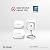 D-Link Wi-Fi Water Leak Sensor and Alarm Starter Kit w/ 2 Add-on Units, Whole Home System with App Notification, AC Powered, No Hub Required (COKT3)