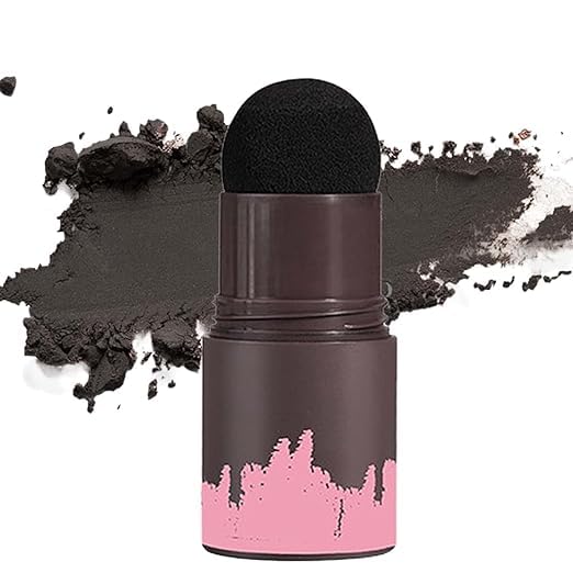 2 in1 Hair & Eyebrow Renewing Shadow Powder (Black)