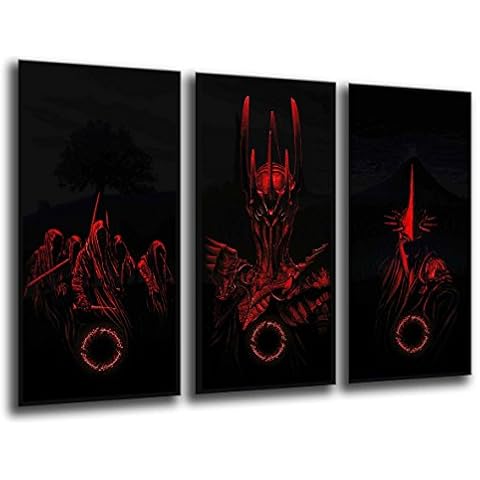 Sauron Photo Picture Camera Lord of the Rings Total Size: 97 x 62 cm XXL, Multicoloured Cover