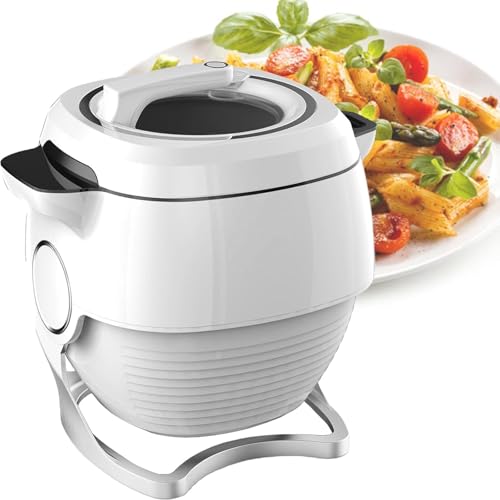 Commercial Food Processor, Intelligent Automatic Cooking Machine With 360° Rotating And 3D All-Round Heating, Drum Type Food Processor(110v)