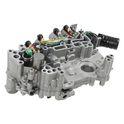 YDMON RE0F11A JF015E CVT Transmission Valve Body Compatible with N-i-ssan Sentra 2013-2019 1.6L 1.8L Automotive Transmission Valve Body With Solenoid Replaces Part 31705-X428E 31705-X428B