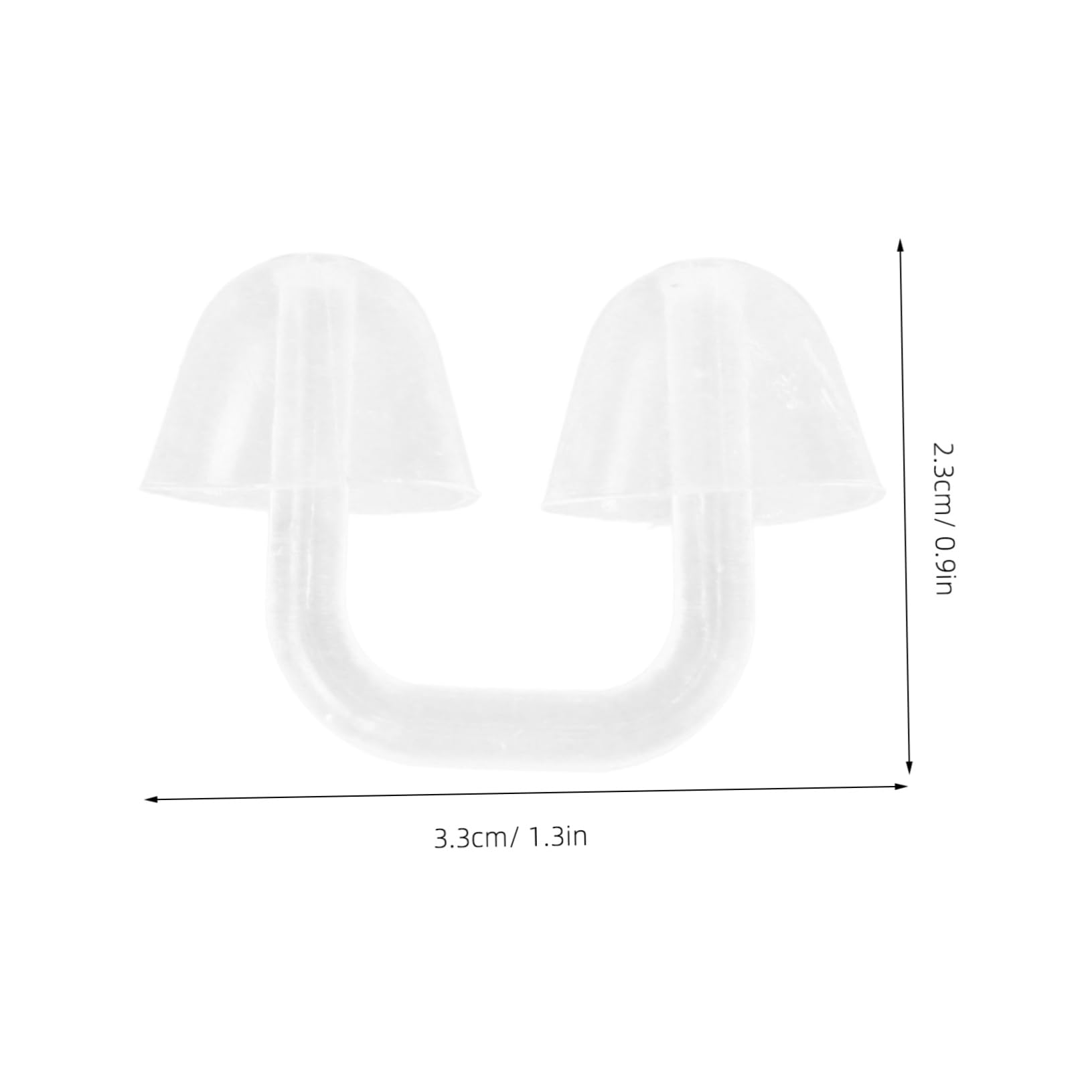 BESTYASH Swim Nose Clip Comfortable PVC Nose Plug for Boys and Girls Prevent Water Entry Lightweight Portable