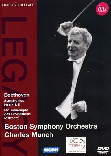 Symphonies 4 & 5 / Die Geschopfe Des Prometheus [DVD]