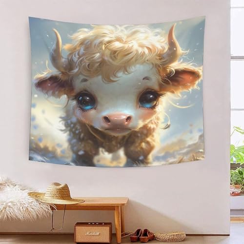 Tapisserie murale tissu effet 3D art mural grand format chambre 180x230cm
