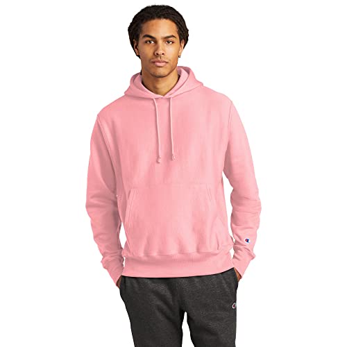 Champion Mens Reverse Weave Hood, S, Candy Pink #TOP15