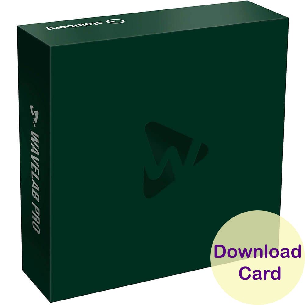 Steinberg Wavelab Pro 11 Professional Audio Mastering Software Suite (Download Card - e-Licenser not included)