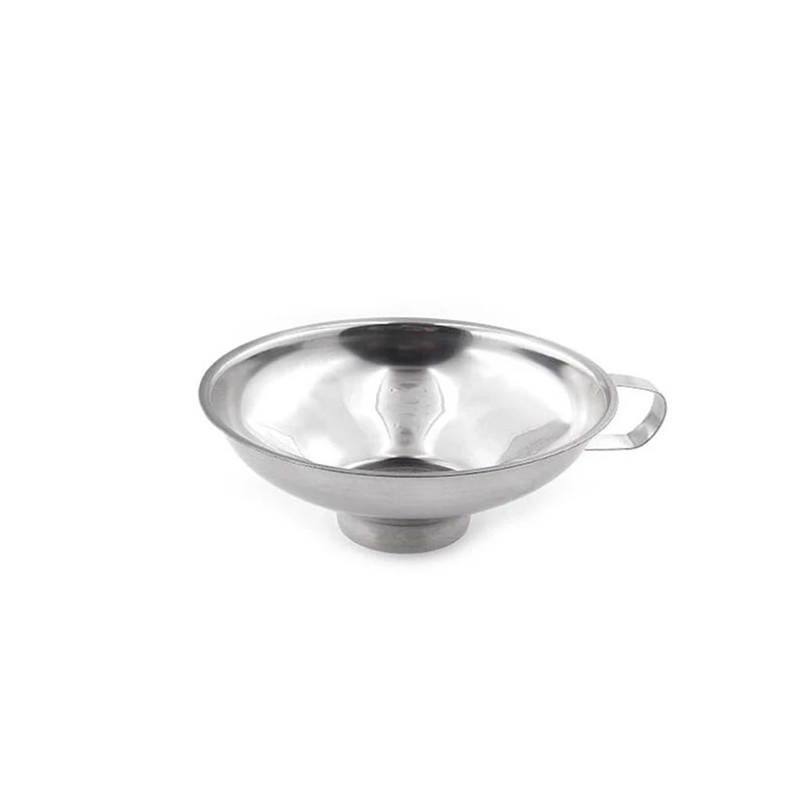 Embudos de Cocina, embudos pequeños de Metal, embudos de Acero Inoxidable for enlatar, embudos de Boca Ancha for enlatar, Filtro de tolva, Tapa de Boca Ancha for Aceite, Vino y Cocina.(S)